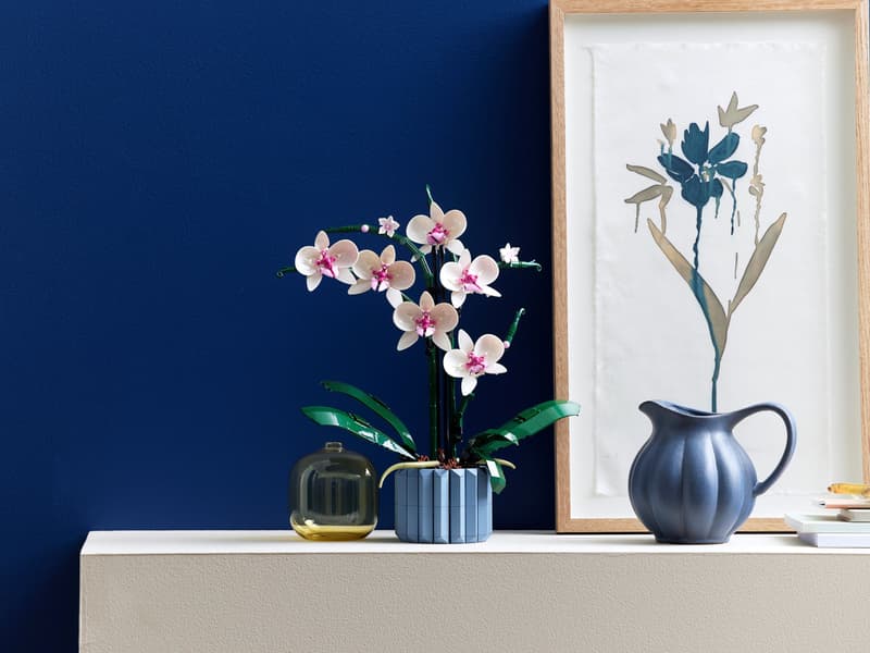 displaying lego orchid 10311