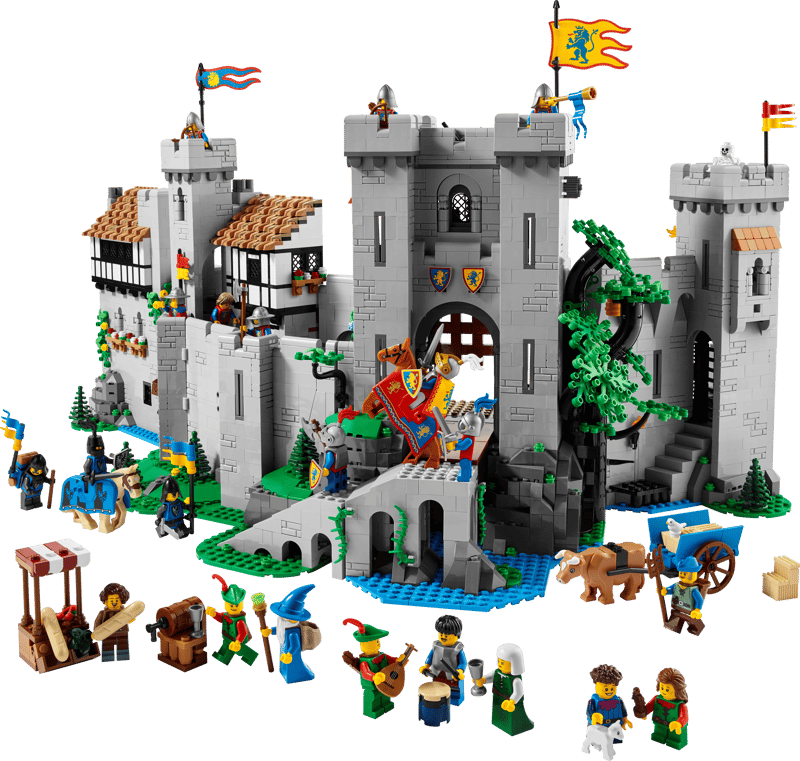 1. LEGO Icons Lion Knights’ Castle (10305)