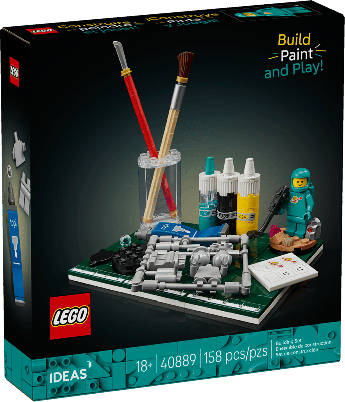 40889 Build, Paint and Play! (LEGO Ideas)